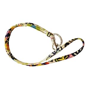Vera Bradley ID Lanyard w/ Key Ring.